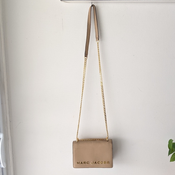 Mark Jacobs Mini Crossbody Leather Bag - Tan - Picture 3 of 14